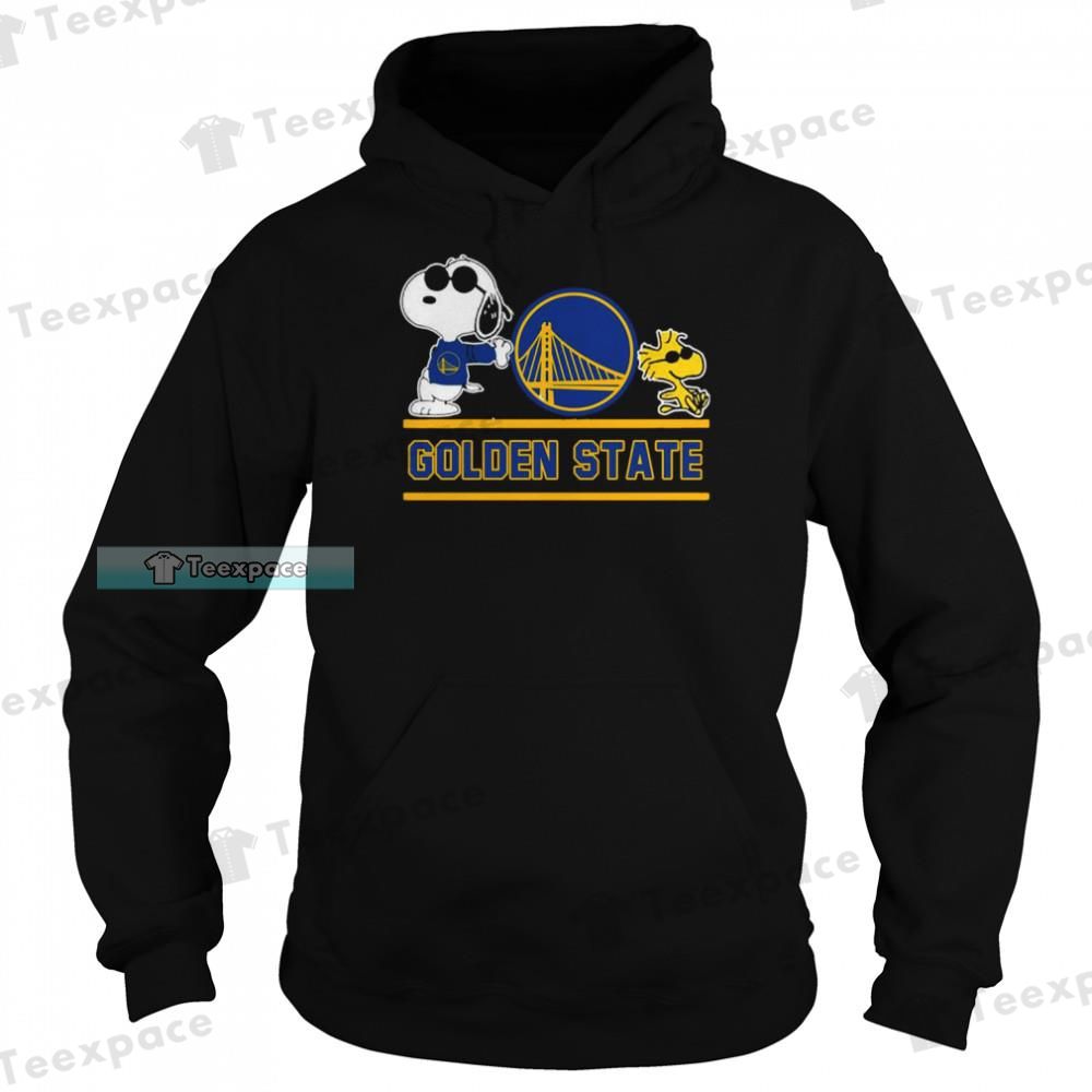 Golden State Warriors Snoopy And Woodstock Funny Hoodie