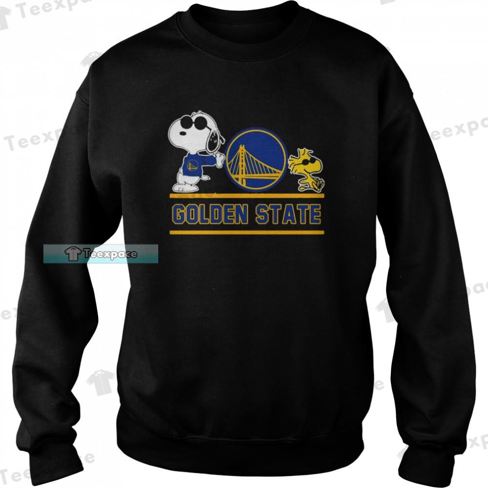 Golden State Warriors Snoopy And Woodstock Funny Sweatshirt