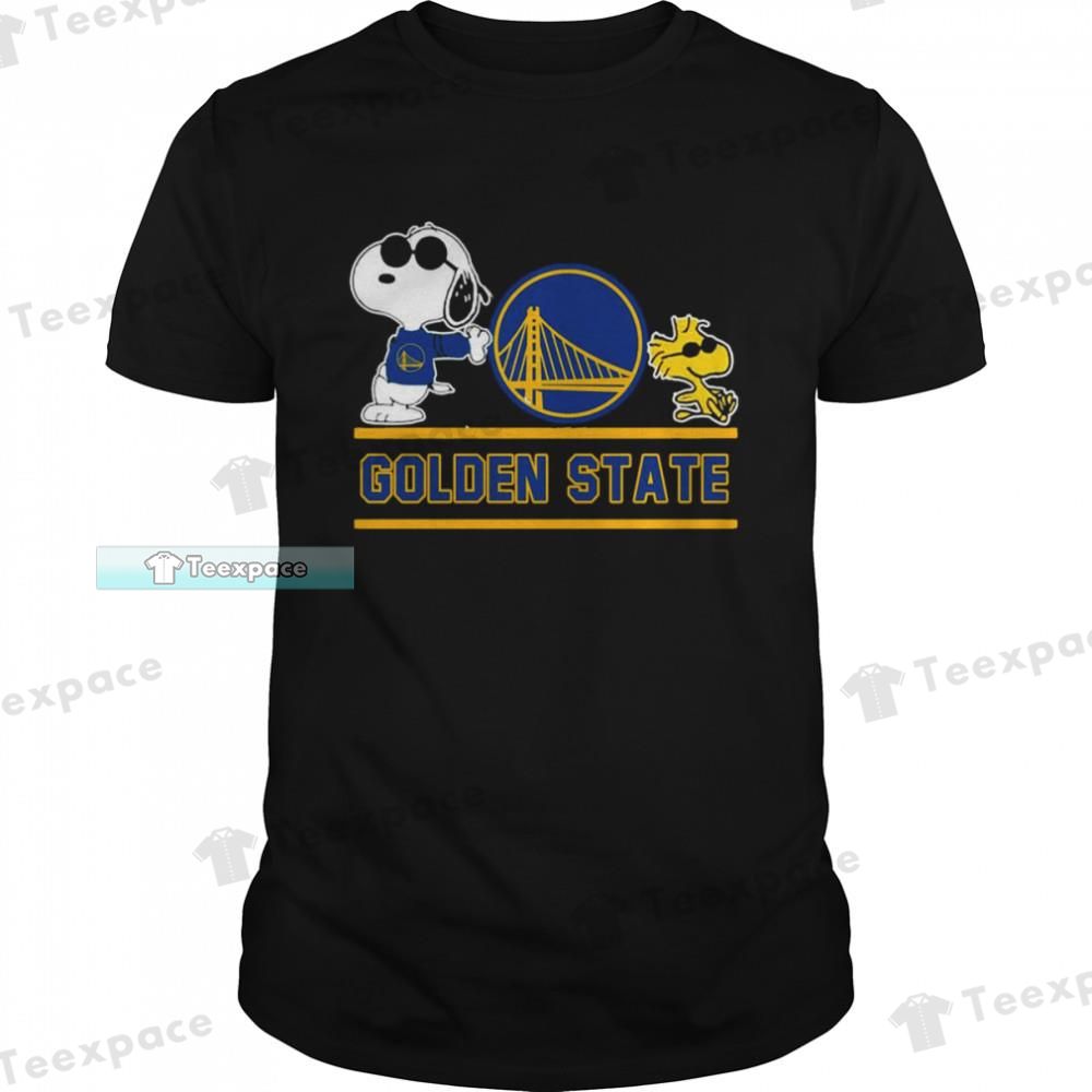 Golden State Warriors Snoopy And Woodstock Funny Shirt