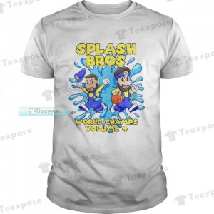 Golden State Warriors Splash Bros World Champs Volume 4 Unisex T Shirt