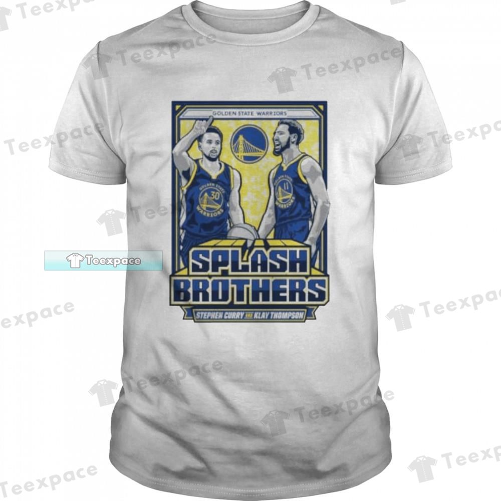Golden State Warriors Splash Brother Art Unisex T Shirt