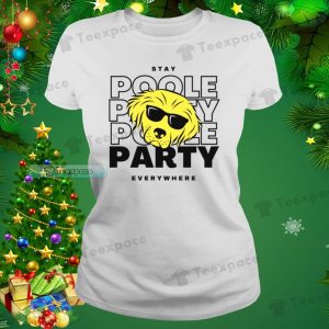 Golden State Warriors Stay Poole Party Funny T Shirt Womens