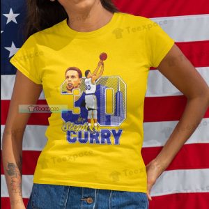 Golden State Warriors Stephen Curry Legend T Shirt Womens