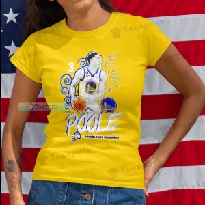 Golden State Warriors Stephen Curry Poole T Shirt Womens