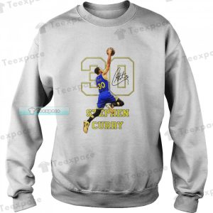 Golden State Warriors Stephen Curry Signature Sweatshirt
