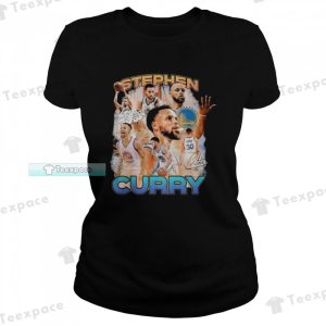 Golden State Warriors Stephen Curry The Best Player T Shirt Womens