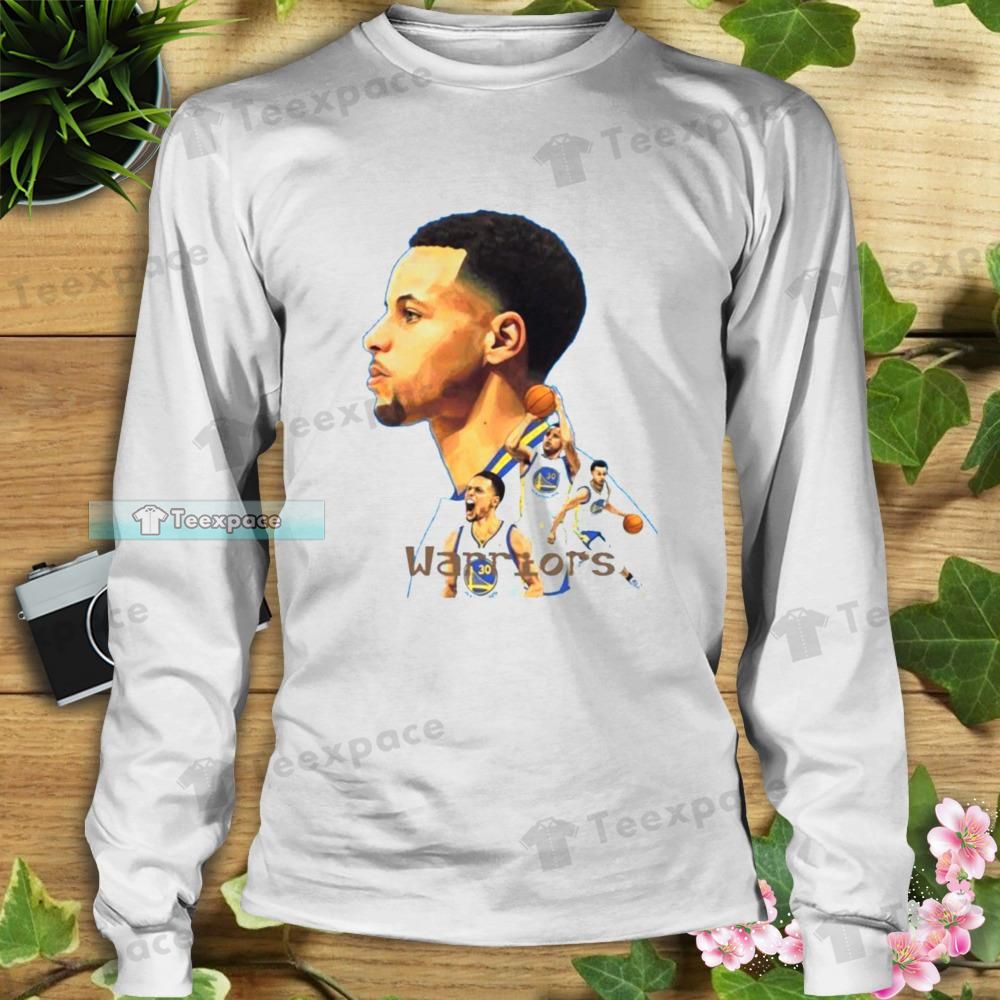 Golden State Warriors Stephen Curry Warriors Long Sleeve Shirt