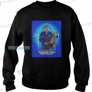Golden State Warriors Thank You For The Memories Coach Mike Brown Sweatshirt
