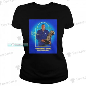 Golden State Warriors Thank You For The Memories Coach Mike Brown T Shirt Womens