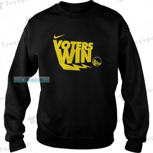 Golden State Warriors Voters Win Warriors Sweatshirt