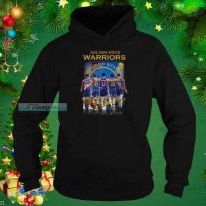 Golden State Warriors Wiggins Thompson Poole Signatures Hoodie