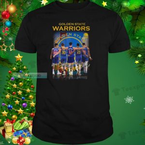 Golden State Warriors Wiggins Thompson Poole Signatures Unisex T Shirt