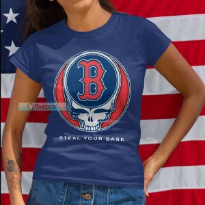 Grateful Dead Boston Red Sox Shirt
