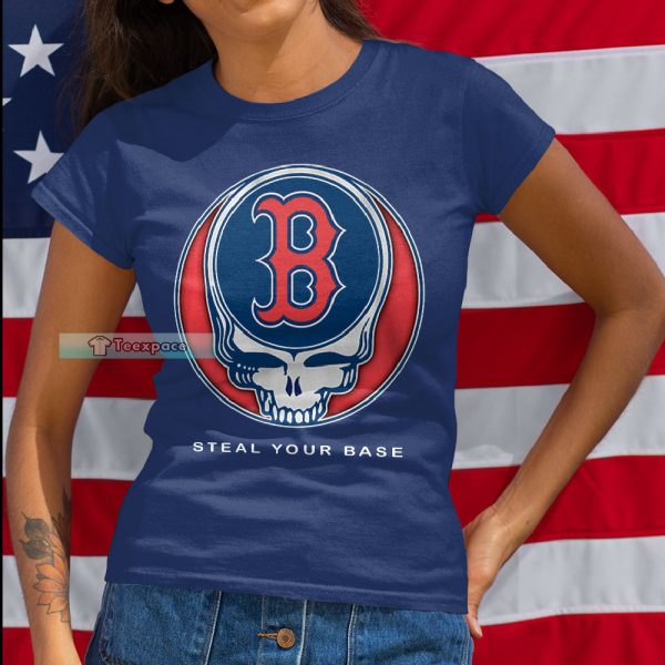 Boston Red Sox Grateful Dead Shirt
