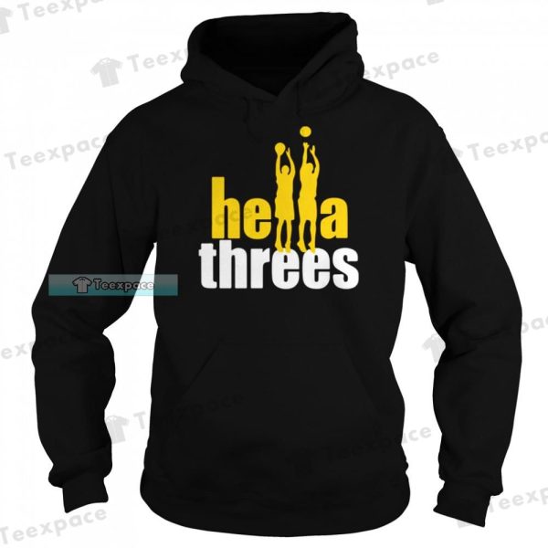 Hella Threes Golden State Warriors Shirt