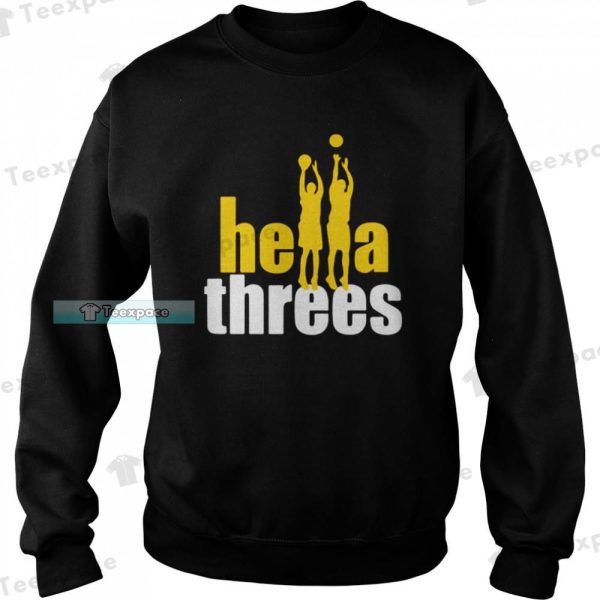 Hella Threes Golden State Warriors Shirt