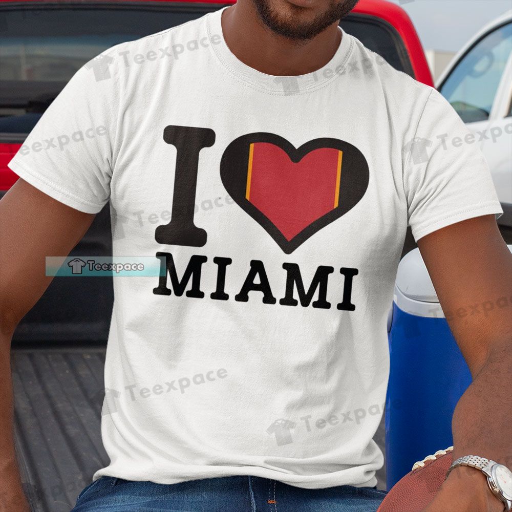I love Miami Heat Shirt