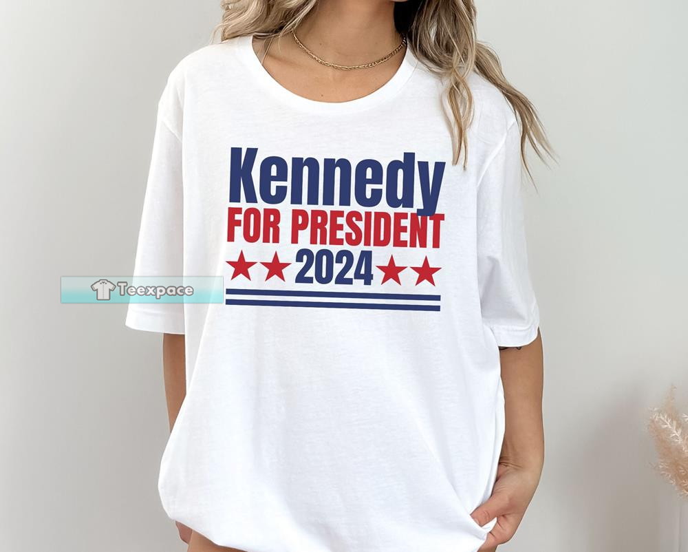 Kennedy For President 2024 Shirt White