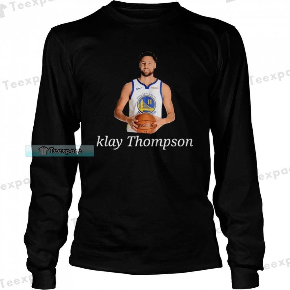 Klay Thompson Golden State Warriors Long Sleeve Shirt