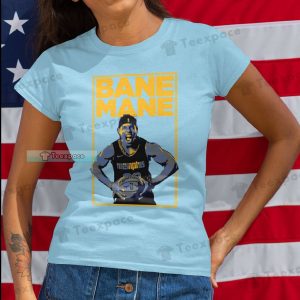 Memphis Grizzlies Bane Mane Grizzlies women T Shirt Womens 1