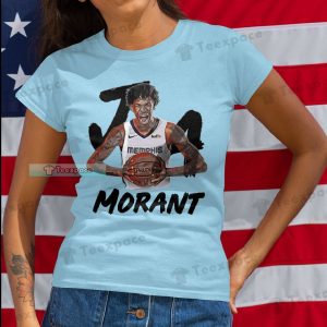 Memphis Grizzlies Best Player Morant T Shirt Womens