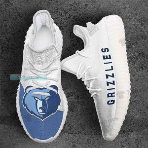 Memphis Grizzlies Big Logo Ahead Yeezy Shoes