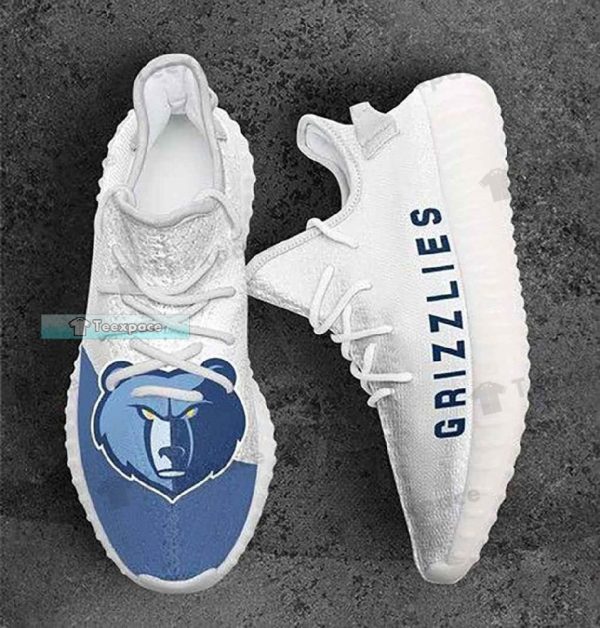 Memphis Grizzlies Big Logo Ahead Yeezy Shoes