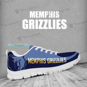 Memphis Grizzlies Big Logo Sneakers Gifts For Grizzlies Fans
