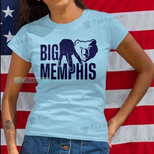 Memphis Grizzlies Big Memphis Grizzlies T Shirt Womens
