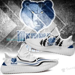Memphis Grizzlies Curved Scratch Yeezy Shoes 2