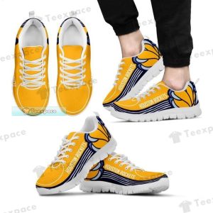 Memphis Grizzlies Curved Stripes Claw Logo Sneakers