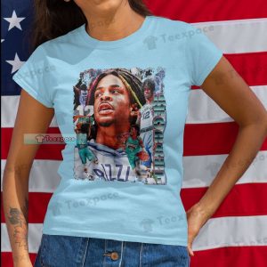 Memphis Grizzlies Ja Morant Art T Shirt Womens