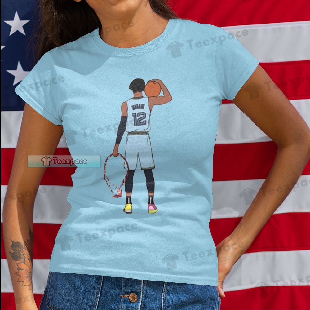 Memphis Grizzlies Ja Morants Victory T Shirt Womens