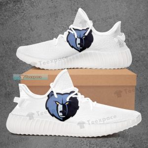 Memphis Grizzlies Logo Yeezy Shoes Gifts For Grizzlies Fans
