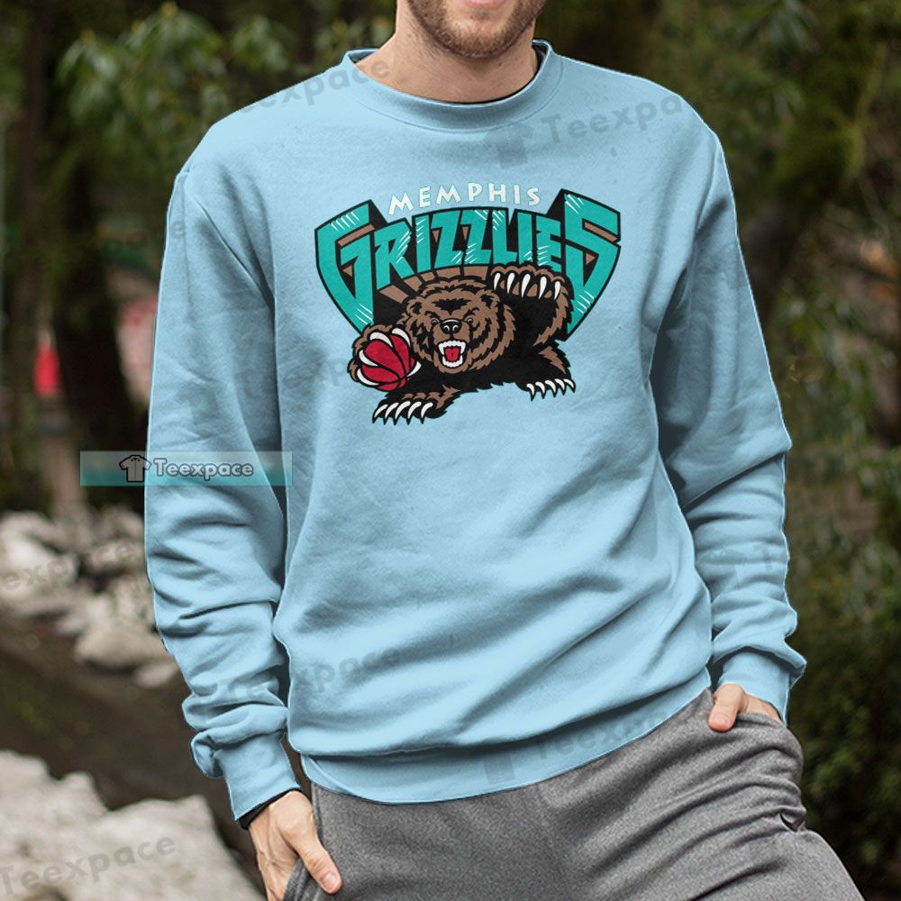 Memphis Grizzlies Mascot Logo Grizzlies Sweatshirt