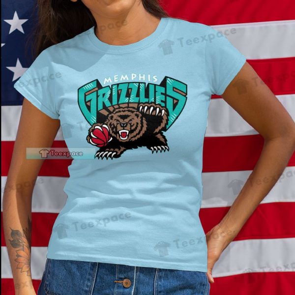 Memphis Grizzlies Mascot Logo Grizzlies Shirt