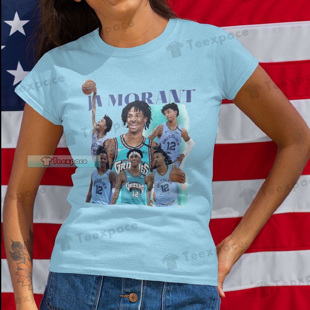 Memphis Grizzlies Super Player Morant T Shirt Womens