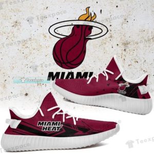 Miami Heat Arrow Yeezy Shoes Heat Gifts for him
