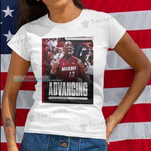 Miami Heat Bam Adebayo T Shirt Womens