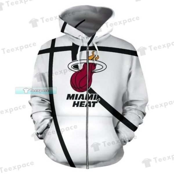 Miami Heat Basketball Logo Center Hoodie Heat Gifts