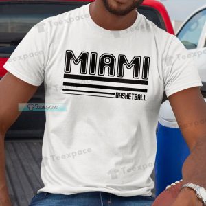Miami Heat Basketball Stripes Shirt