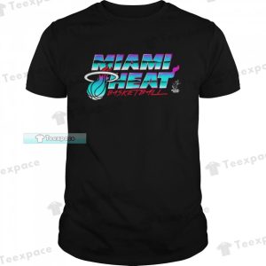 Miami Heat Basketball Vice Logo Heat Shirt