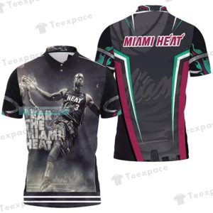 Miami Heat Dwyane Wade Fear Player Polo Shirt