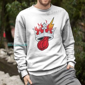 Miami Heat Fire Crown Sweatshirt