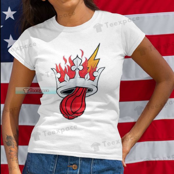 Miami Heat Fire Crown Shirt