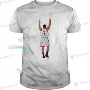 Miami Heat Kyle Lowry Pointing Up Unisex T Shirt