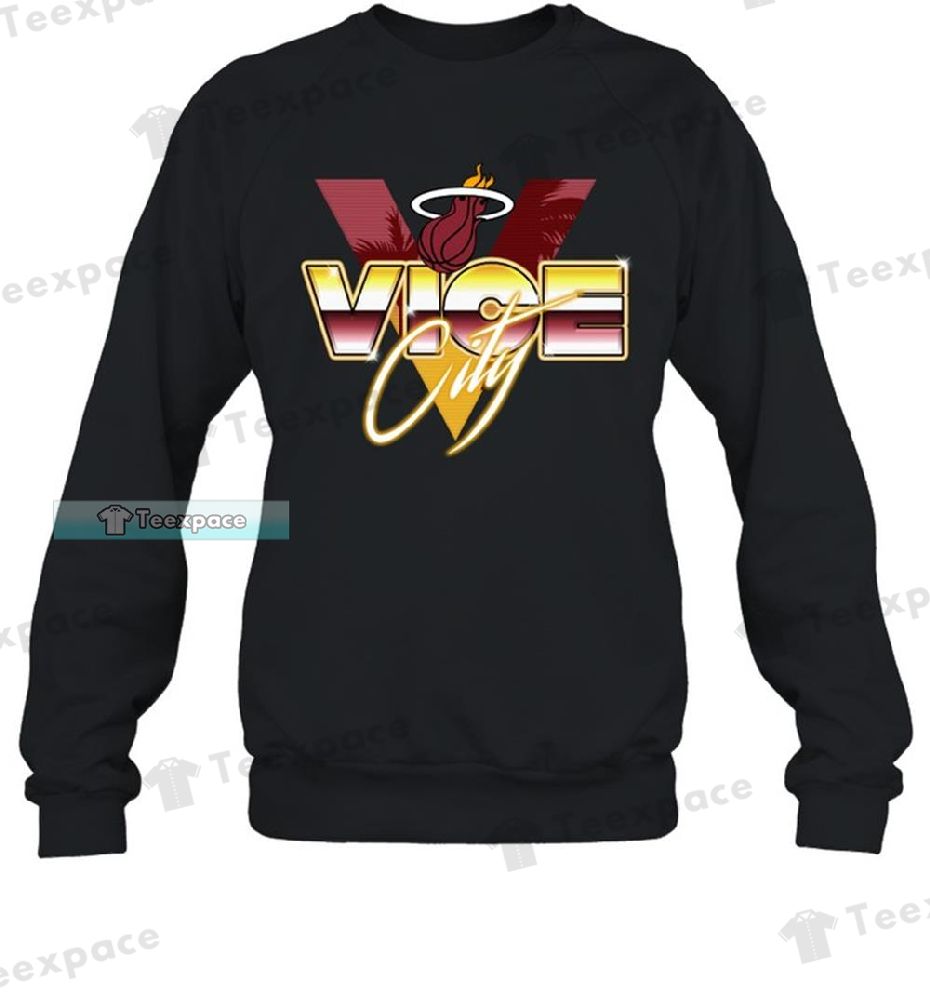 Miami Heat Logo Vice City Hometown Sweatshirt
