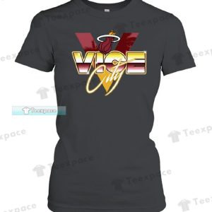 Miami Heat Logo Vice City Hometown T Shirt Womens