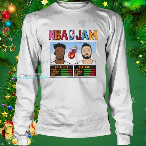 Miami Heat NBA Jam Jimmy Butler & Max Strus Shirt