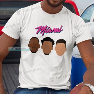 Miami Heat Three Legends Shirt
